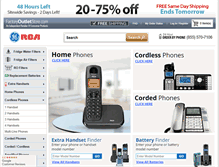 Tablet Screenshot of ge.factoryoutletstore.com