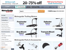 Tablet Screenshot of motorguide.factoryoutletstore.com