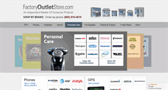 Desktop Screenshot of factoryoutletstore.com
