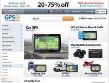 Tablet Screenshot of gps.factoryoutletstore.com