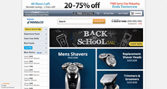 Desktop Screenshot of norelco.factoryoutletstore.com